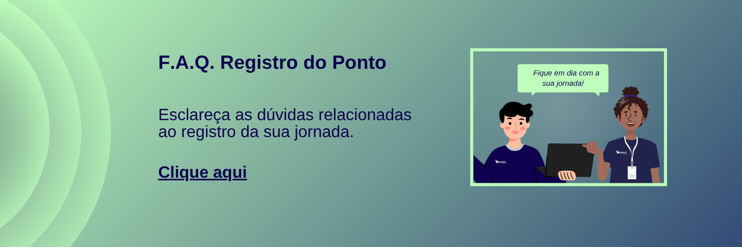 Banner FAQ Registro de Ponto